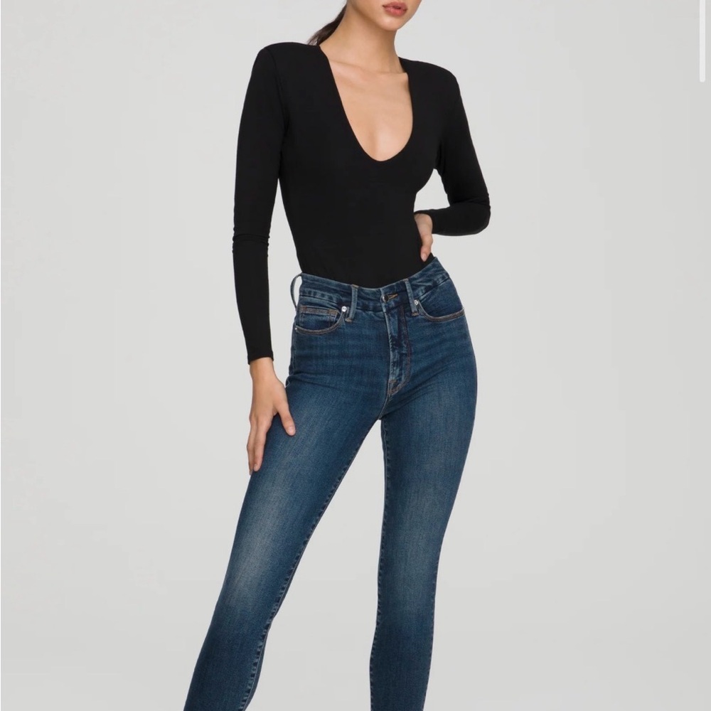 Good American Blue Skinny Jeans
